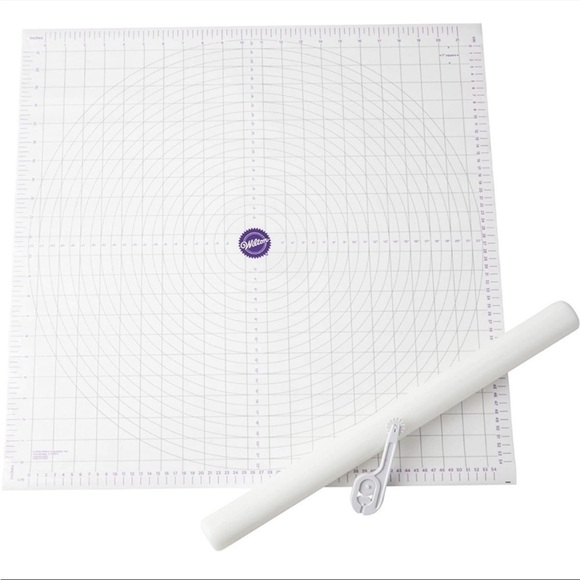 Wilton Other - Brand new 3Pc. Wilton Cutter and Mat Fondant Tool Set